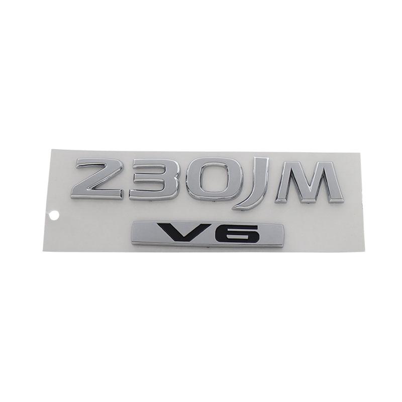 3D Premium 2.5XL 2.5XV 230JK 230JM 250XL 250XV V6 Letters for Japan car Engine Hood Fender trunk Tail Rear Decal Emblem Badge Sticker