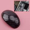 Interior Gear Shift Lever Knob Cover Trim Carbon Fiber Style Black ABS Fit for Hyundai Elantra 2011 2012 2013 2014 2015 2016