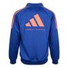 adidas Jackets Unisex Blue/Orange Stand Collar Moderate TR30JR3CS-BUOG