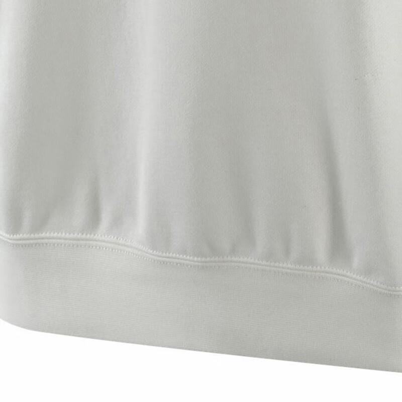 Nike Alphabet Logo Print Knit Crew Neck Sweatshirt Men Sweatshirt Grey FN0254-133