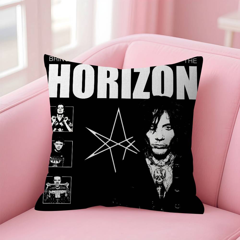Pillow Cushion Cover Pillowcase Living Room Sofa Home Decor Customized BBring Me The logo HHorizonS