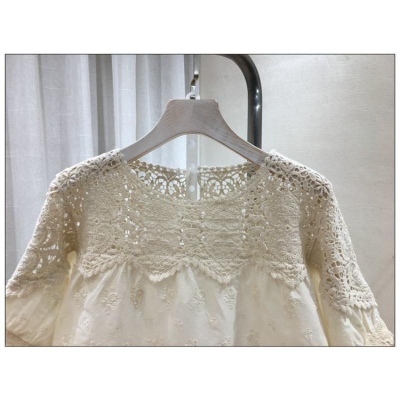 Loose Chiffon Shirt Women's Summer Clothing New Fashion Trendy Style Short-sleeved Tops Blouses
