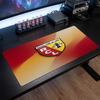 Lens FC Theme Pattern Mouse Pad, Soccer Logo Design XXL Gaming Desk Mat Non-Slip Computer Mouse Pad