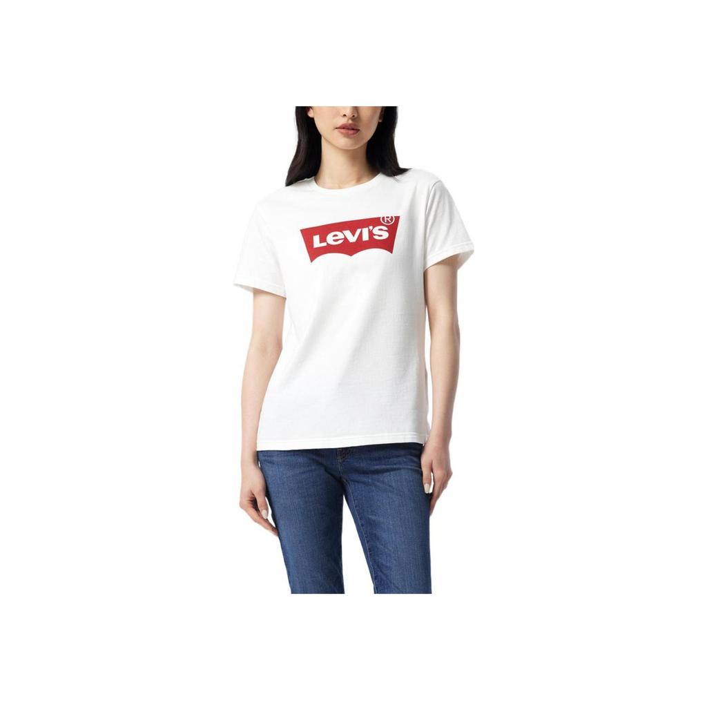 T-shirt Casual Levis con Stampa Logo Autunno/Inverno 22 Donna t-shirt Bianca A2806-0001