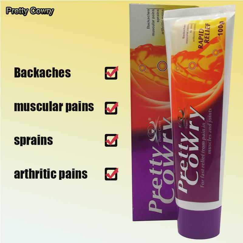 Muscle Pain Gel Relief Fast Acting Non-irritating Ointment Refreshing Massage 100g