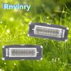 1Pair Waterproof LED Number Plate Lamp For Maserati Ghibli M157 2014-2020 2015 2016 2017 White License Plate Light Assembly