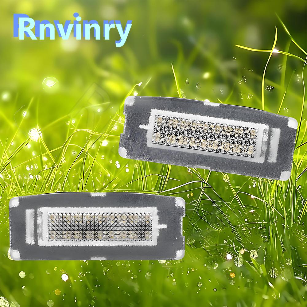 

1 пара водонепроницаемых светодиодных фонарей номерного знака для Maserati Ghibli M157 2014-2020 2015 2016 2017 Белый блок подсветки номерного знака