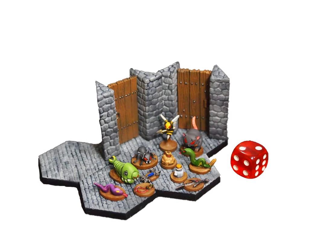 Miniature Expansion Set Chapter 2 Goblin Strikes Back Aurora Model game…Hum-Hum Quest!