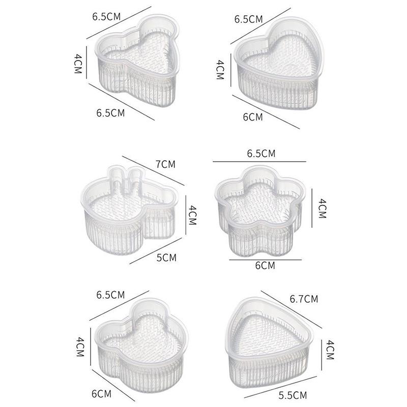 1 sada sushi nori rýže forma bento sendvič DIY nástroj kuchyňské pečení nori sushi nástroj