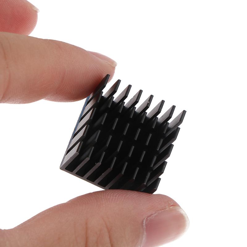 5Pcs Heatsink Radiator Cooler 22*22*15Mm W/Thermal Tape For Electronic Chip Ic