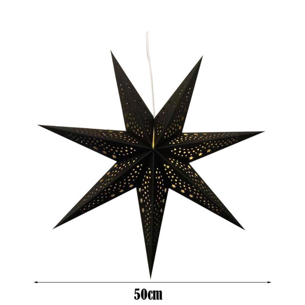 Folding Star Lanterns Christmas Decorations Star Lampshade New Hanging Paper Stars  Home Decor