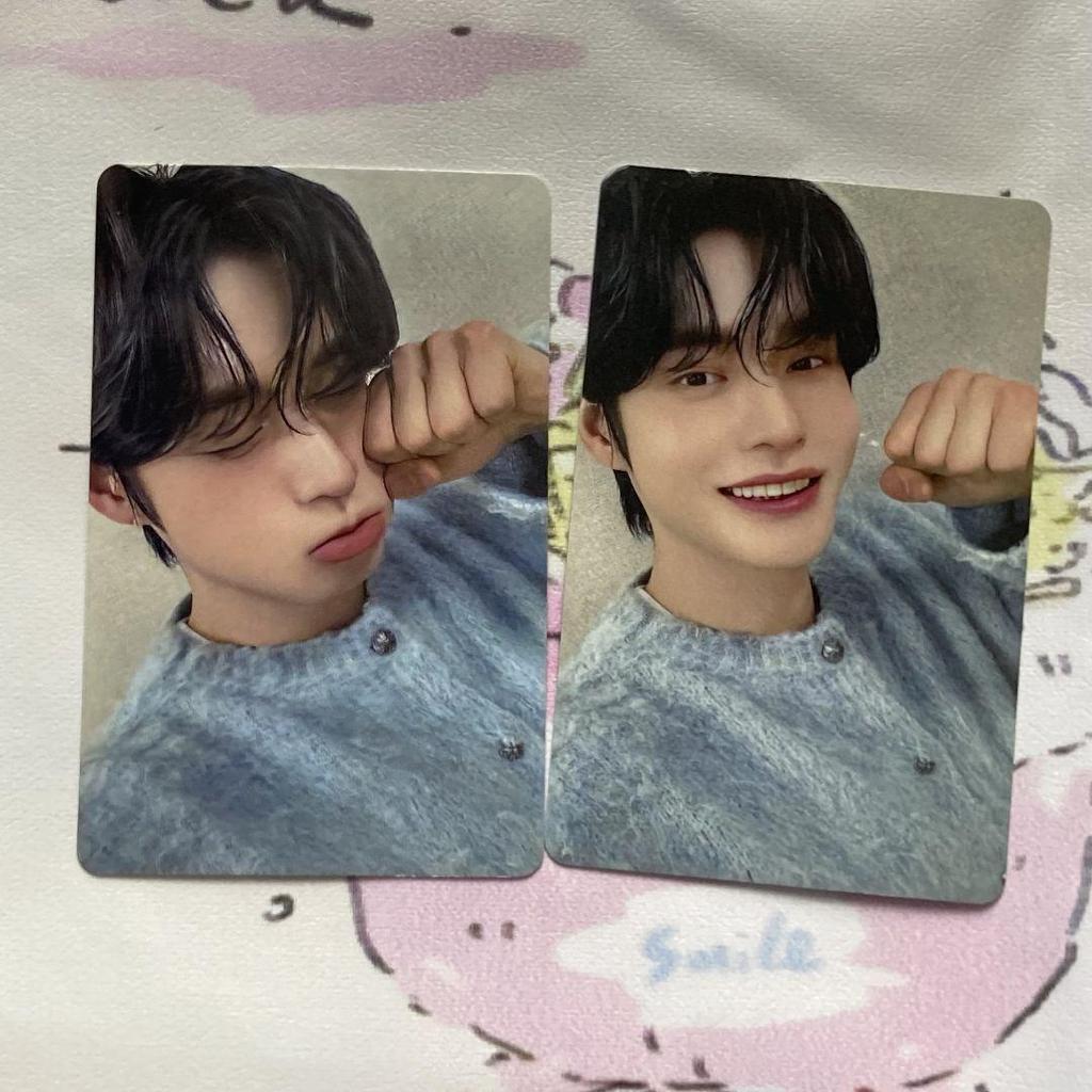 [USED] ZB1 Kim Ji-woon ZEBONE B Prize: Rock-Paper-Scissors Win/Loss Trading Cards (2 pieces)