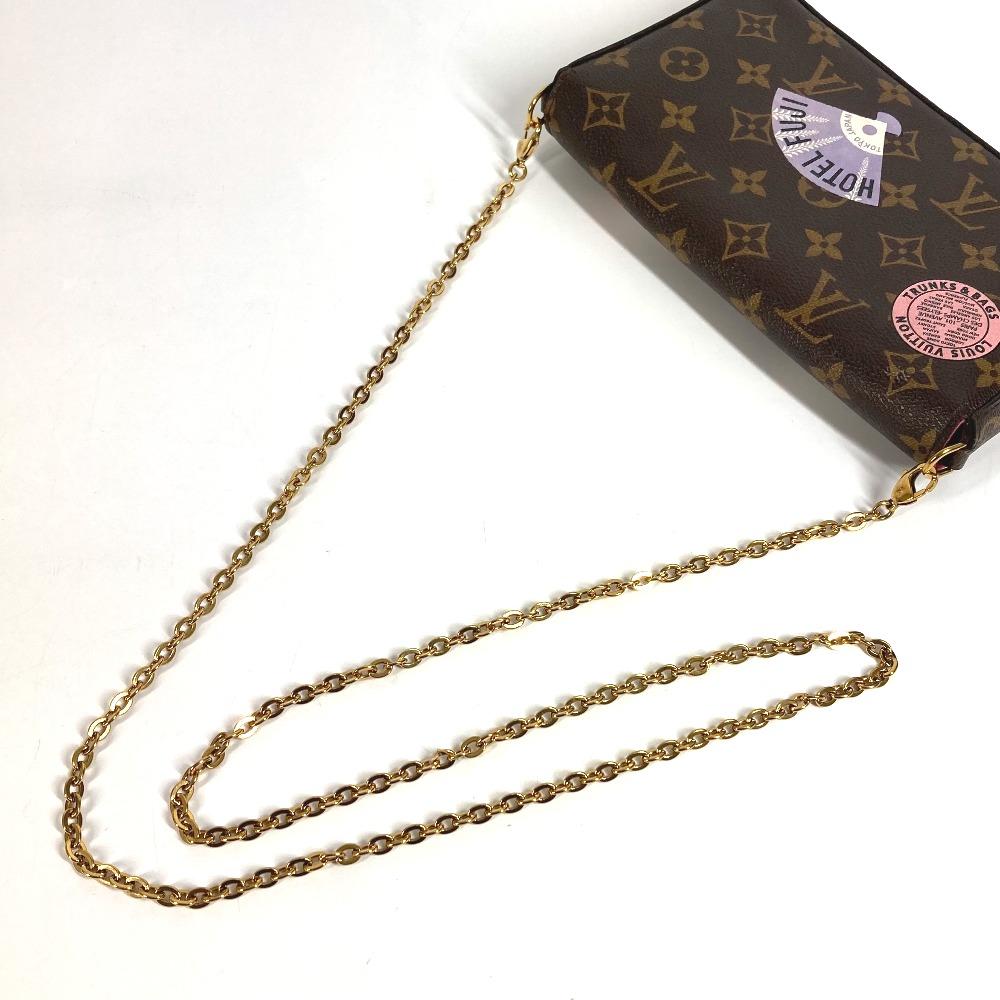 Louis Vuitton Panda Shanghai China Pochette ferry Long Wallet Shoulder Bag