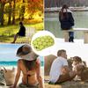 Moisture-proof Travel Chair Cushion Foldable Camping Chair Pad  Outdoor Travel