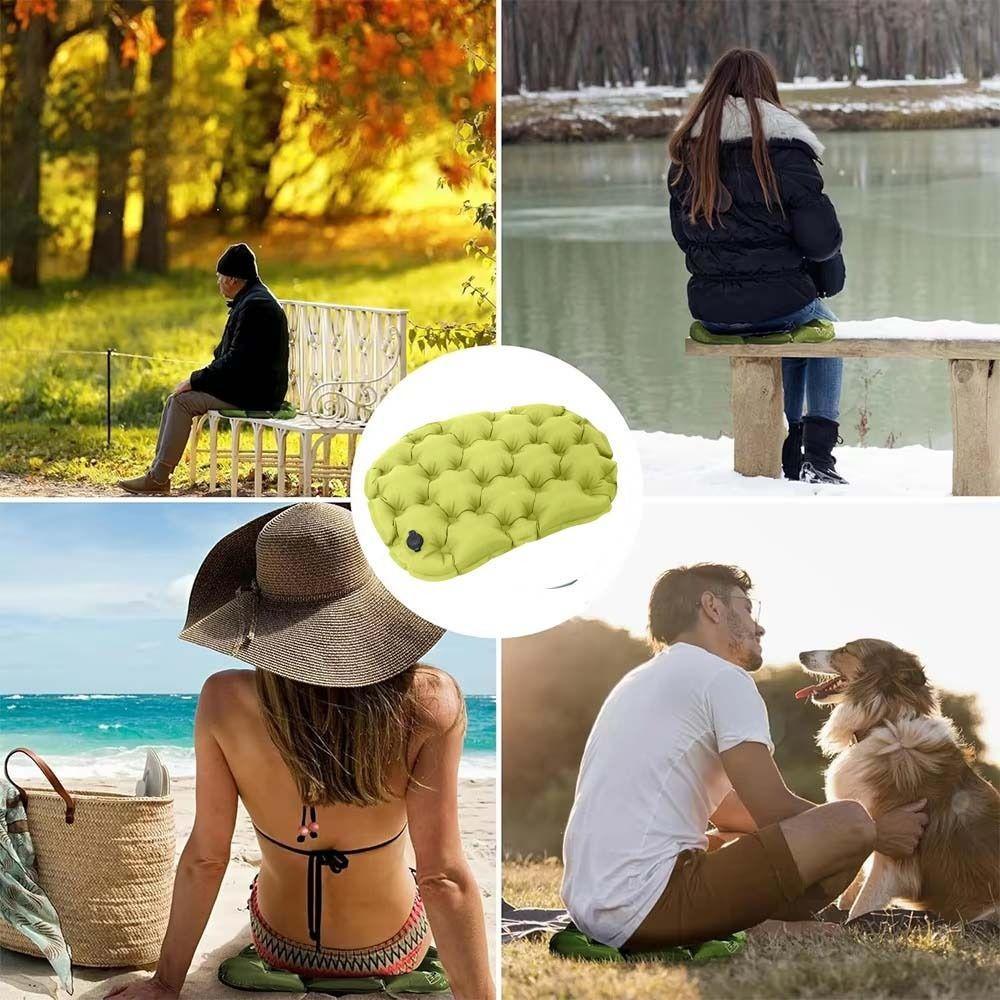 Moisture-proof Travel Chair Cushion Foldable Camping Chair Pad  Outdoor Travel