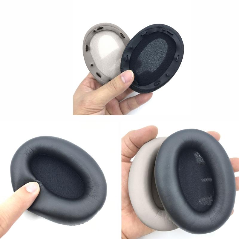Earpads Pillow Earmuff Ear Pads for WH-1000XM3 Headphone with Buckle Ear Cushions Earpads Headband Protector