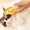 Perie de baie pentru câini cu dozator de săpun Mâner antiderapant Perii ultra-moi din silicon Dozator de șampon încorporat Perie pentru animale de companie