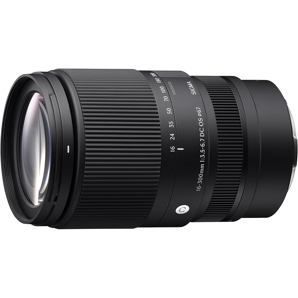 

Sigma 16-300mm F3.5-6.7 DC OS High-Magnification Zoom Lens for Canon RF Mount Standard APS-C Contemporary Mirrorless Cameras