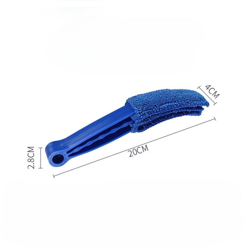 Βούρτσα καθαρισμού για περσίδες παραθύρων με 3 λεπίδες εύκολης καθαριότητας, αφαιρούμενη, πλενόμενη βούρτσα καθαρισμού από μικροΐνες, ιδανική για την αφαίρεση σκόνης και βρωμιάς στο σπίτι