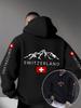 American Best-selling Cool Men Women Hooded Sweatshirt Autumn Winter Daily Outdoor Vacation Fitness Casual Loose