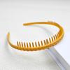 Acrylic Teeth Matte Hair Hoop Korean Style Non-slip Hairband Hair Band   Make Up