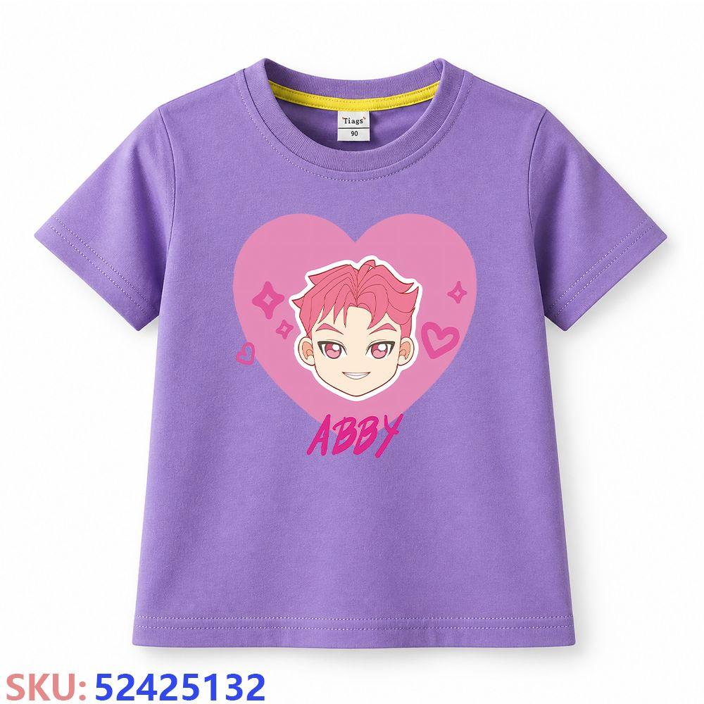 KPop Demon Hunters Children's Cartoon Print T-shirt