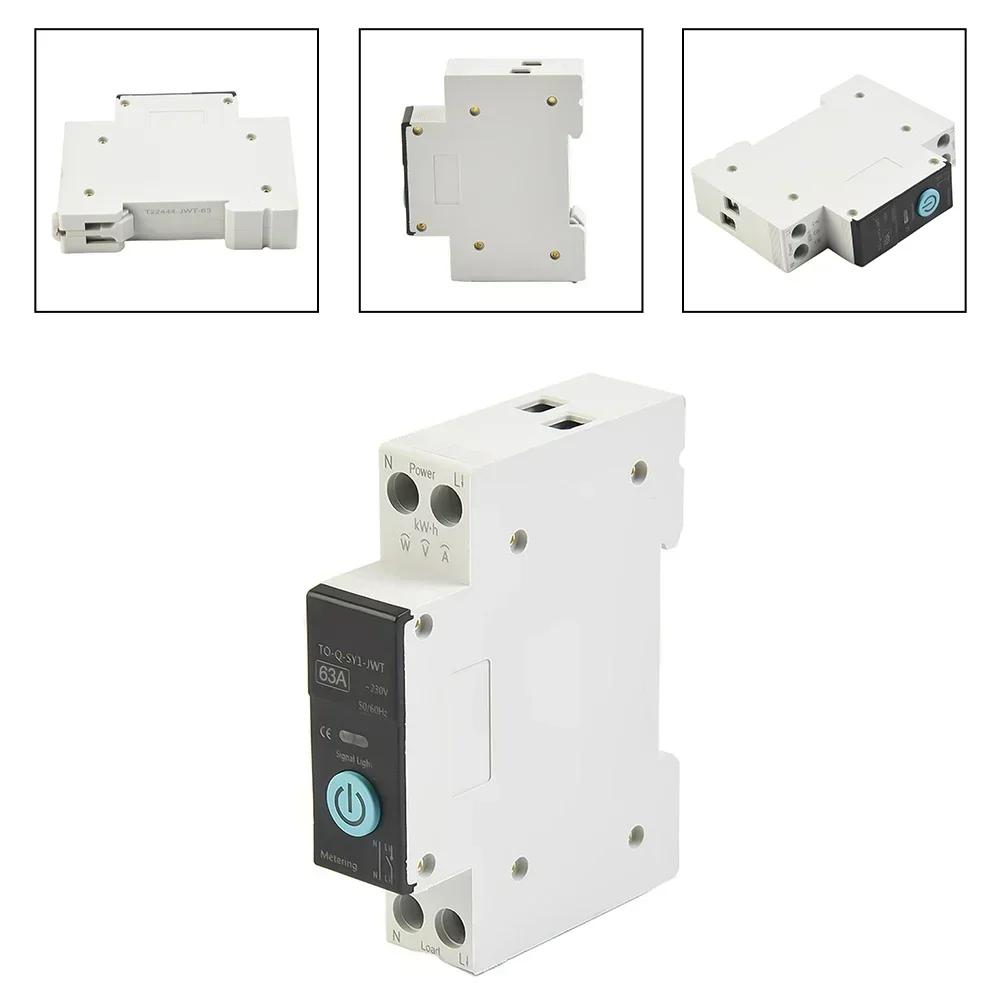 For Tuya Compatible For Smart Switch for Home Appliances Monitor Usage & Automate Tasks via For Smartphone Controls