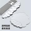 Cloud Wrist Rest Silicone Transparent Pad Gradient Mouse Office Use