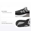 990v6 Wyprodukowano w USA Czarne Srebrne Damskie Sneakersy W990BK6