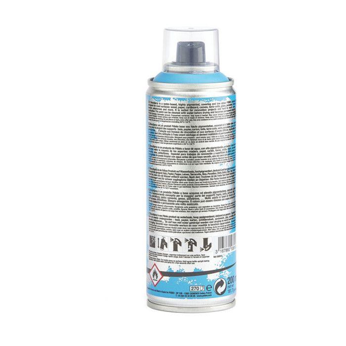Peinture en bombe - pébéo - decospray - 200 ml - bleu caraïbes - loisirs créatifs