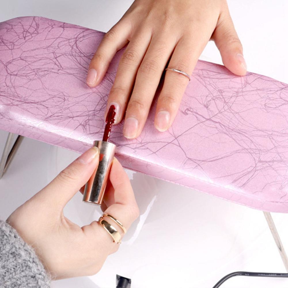 Non-Slip Cushion Manicure Pillow Foldable Holder Nail Art Accessories  For Nail Salon