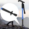 Set of 2 Telescoping and Folding Walking Poles, Ultralight, with T-Handles for Hiking, Camping, Climbing, Walking, Trekking, and Backpacking