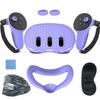 Meta Quest 3 Silicone Protective Case: 7-Piece Set for Controller & Host - Anti-Slip, Anti-Drop VR Accessories