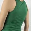 Summer European and American Ink Portrait Print Casual Sleeveless Round Neck T-shirt Women's Top