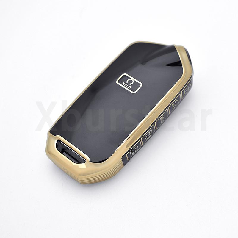 AAAHF1 TPU Car Smart Key Case Cover for Kia Stinger 2018 2019 2020 2021 K900 Stinger GT GT Elite GT Limited K9 Keyless Shell Fob Holder