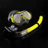 Exquisite Diving Set Silicone Snorkel Flippers Shortsighted Swim Goggles Diving Accessories
