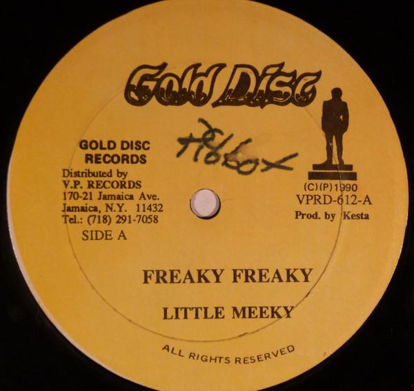 

12-дюймовая пластинка LITTLE MEEKY COMMANDER SHAD Freaky Freaky Cat VPRD612 Золотой Диск US Reggae Ska Dub Б/у