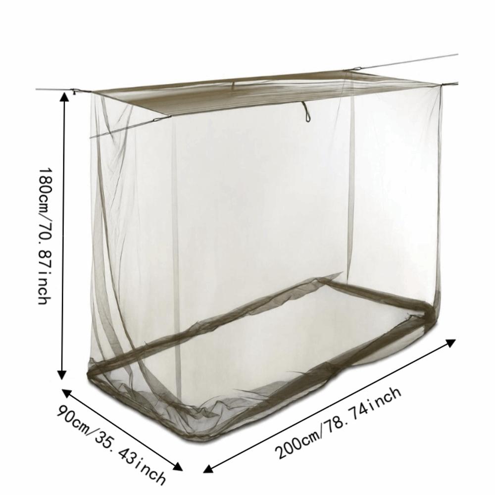 Hanging Camping Net Ultra-Fine Mesh Fine Mesh Netting Portable Outdoor Bug Net  Hiking