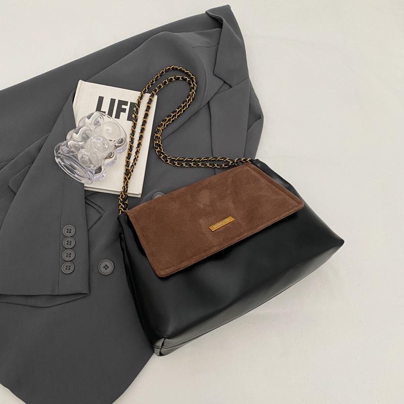 Large-capacity Bag Women's 2025 Autumn New Fashion Niche Women's Bag Texture Chain Shoulder Bag Crossbody Tote Bag