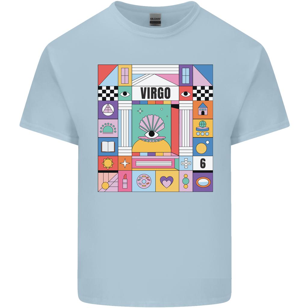 A Vibrant Virgo Zodiac Star Sign Unisexs Light Cotton TShirt