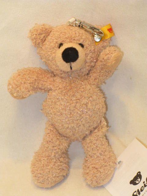 Steiff Teddy Bear Keyring "FYNN - Beige"