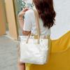 Autumn and Winter Small Bag Women's New Trendy Niche Large-capacity Portable Messenger Transparent Jelly Bag Women