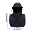 Winter Cycling Hat Comfortable Headwear With Face Covering Cold Weather Winter Headwear For Skiing Snowboarding Sledding Hiking
