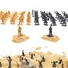 1:72 200/Set Plastic Ancient Soldier Figures Toy Archaic Soldiers Men Swordsman Action Figure DIY War Scene Toys Grey