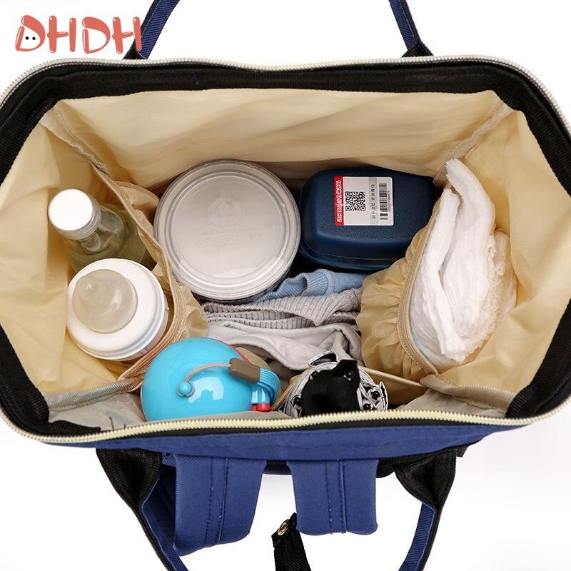 DHDH Diaper Bag Mummy Backpack Large Capacity Bag Mom Baby Multi-function Waterproof Outdoor Travel Diaper Bags For Baby Care