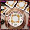 20pcs Disposable Napkins with Pumpkin, Maple Leaves Pattern Print for Wedding,Parties,and Daily Use for Thanksgiving Fall Christmas Table Decoration
