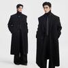 Men's Autumn Slim Fit Long Trench Coat - Korean Style Casual Lapel Outerwear