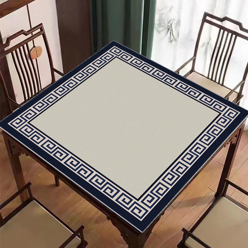 New Chinese Silent Mahjong Table, Tablecloth, Diatom Mud, Quick-Drying, Dirt-Resistant And Easy To Take Care Of, Table Mat Can Be Cut Mat