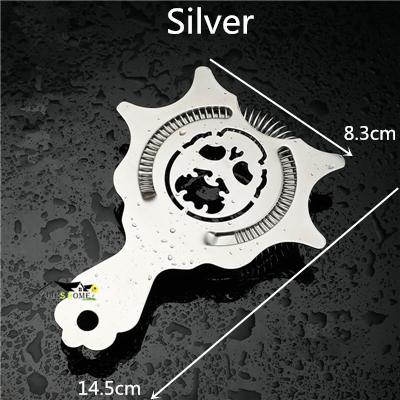Bar Cocktail Strainer Copper Plated Gold Plated New Ice Strainer Bar Tool Silver/Copper/Gold Barware