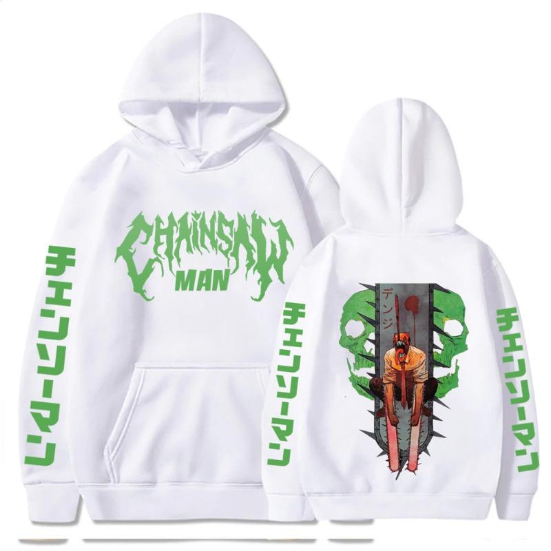 Denji Chainsaw Man Japanese Animation Men's Hoodie Sweatshirt Men Womnen Fashion Design Pullover Men's Fleece Hoodies